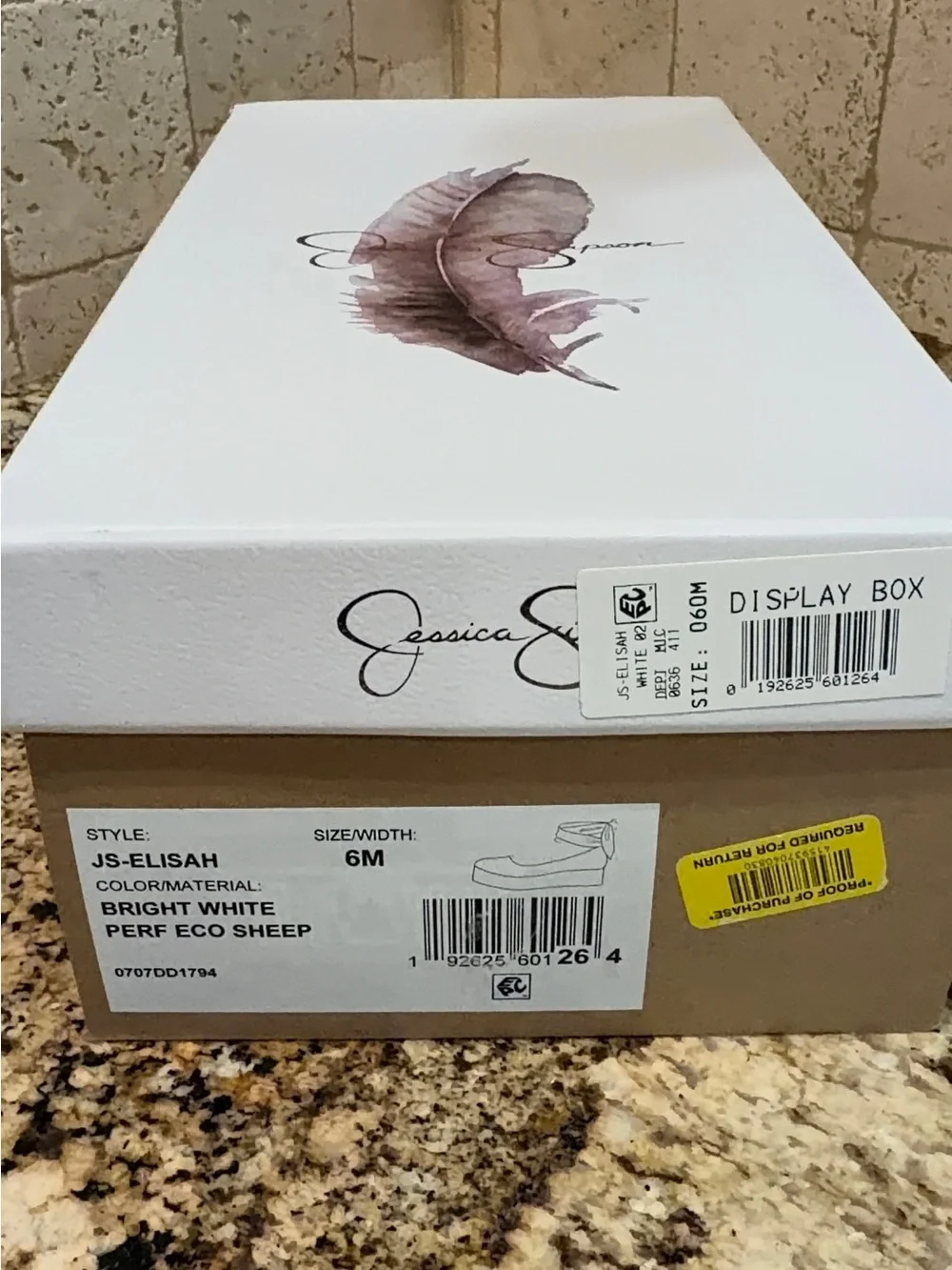 Jessica Simpson White Floral Bow Platform Sneakers for Women NWT